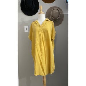 Mustard/Yellow Gold Tunic Top/Dress Thread Supply